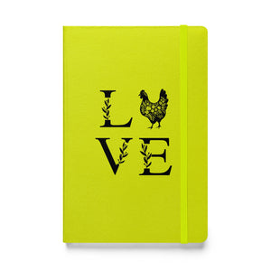 Chicken Love Hardcover Bound Notebook - Cluck It All Farms