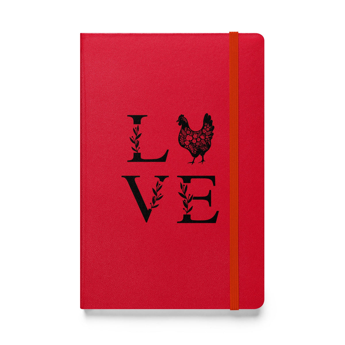Chicken Love Hardcover Bound Notebook - Cluck It All Farms