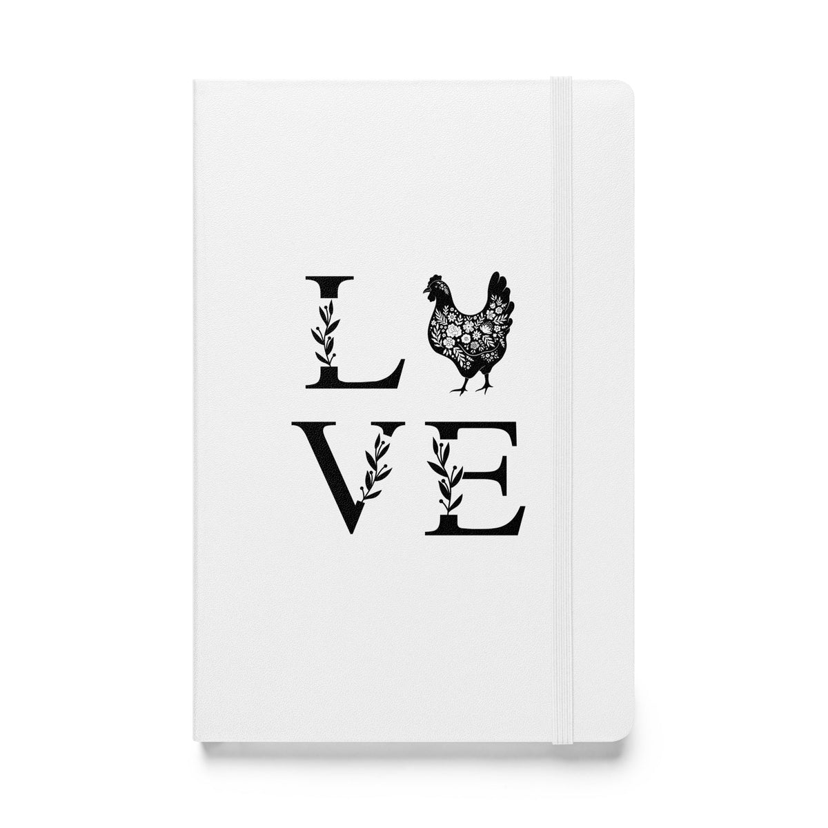 Chicken Love Hardcover Bound Notebook - Cluck It All Farms