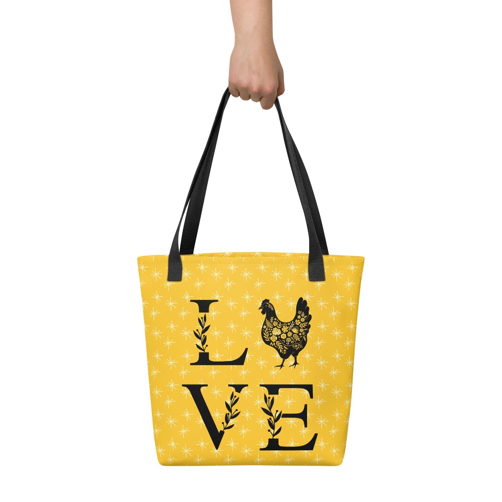 Chicken Love Tote Bag - Cluck It All Farms