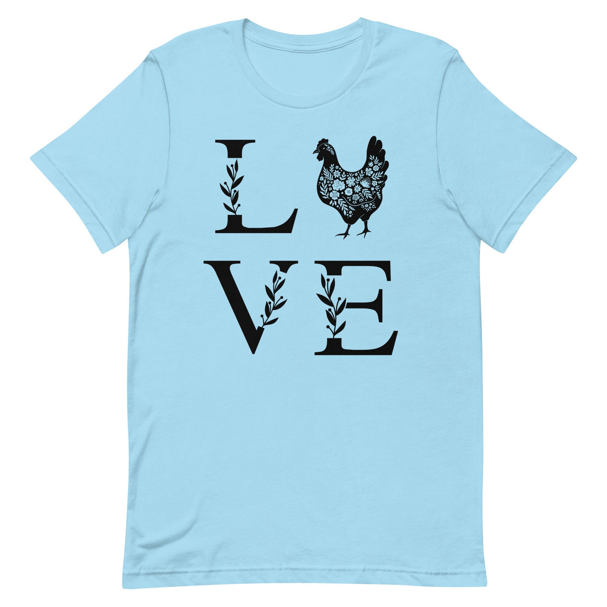 Chicken Love Unisex T-Shirt - Cluck It All Farms