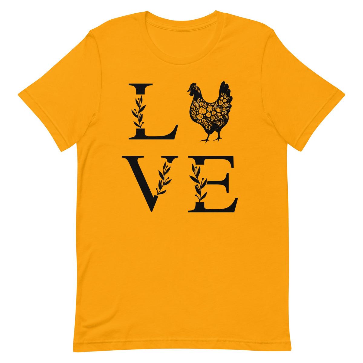 Chicken Love Unisex T-Shirt - Cluck It All Farms