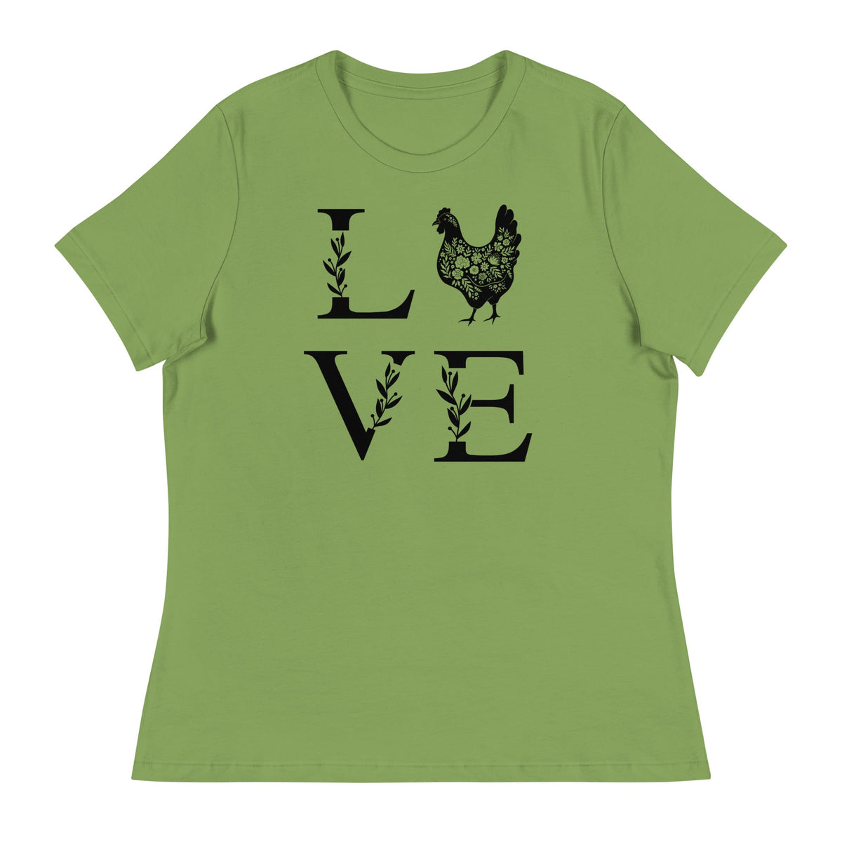 Chicken Love Women&#39;s Relaxed T-Shirt - Cluck It All Farms