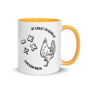 Chicken Math Colored Mug - Cluck It All Farms