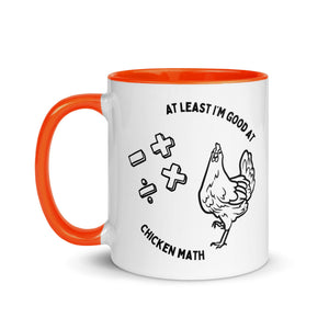 Chicken Math Colored Mug - Cluck It All Farms