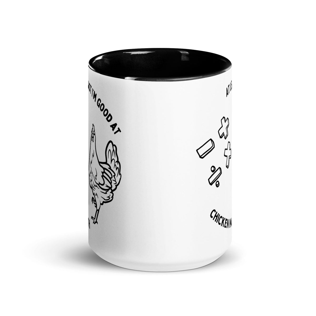 Chicken Math Colored Mug - Cluck It All Farms