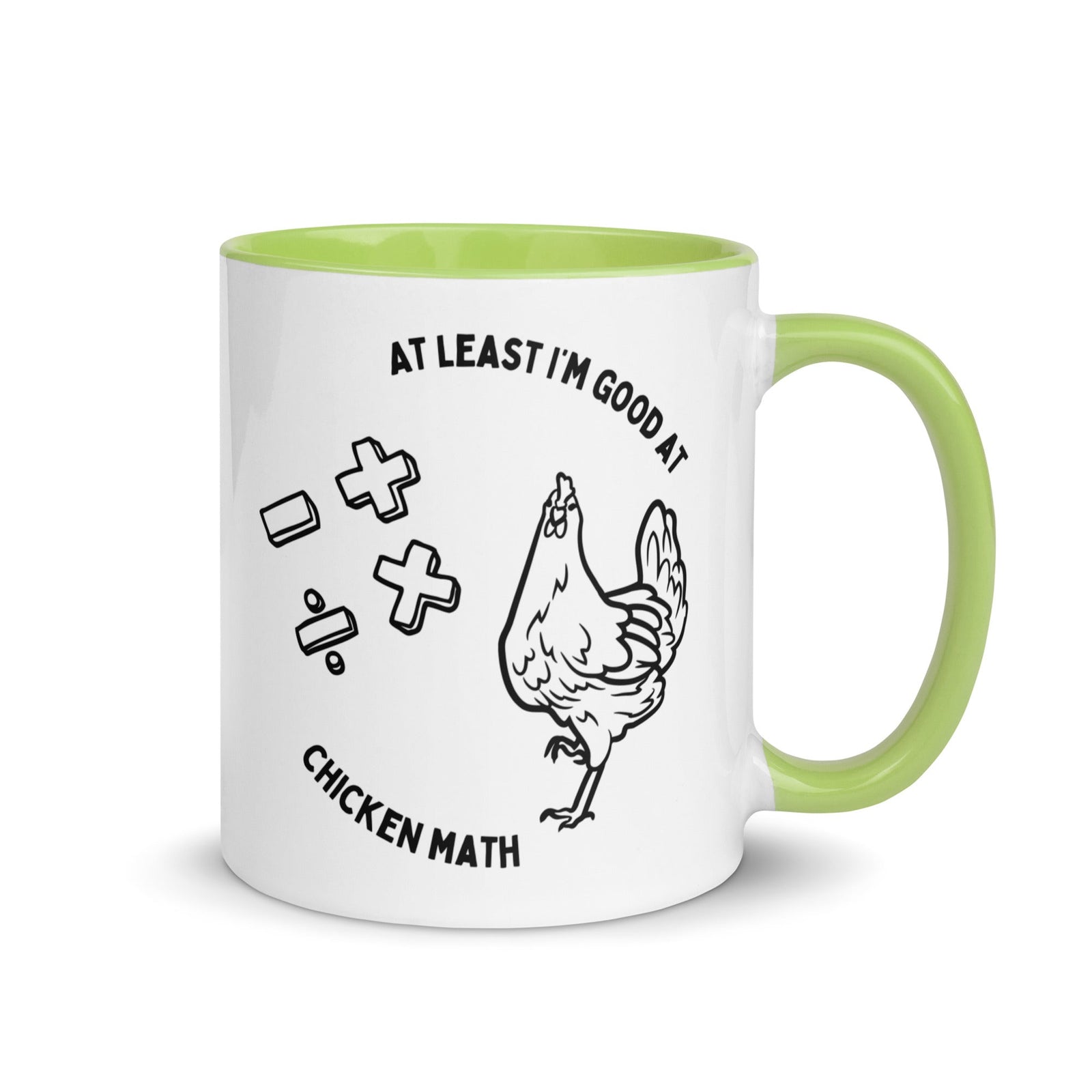 Chicken Math Colored Mug - Cluck It All Farms