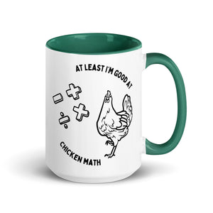 Chicken Math Colored Mug - Cluck It All Farms