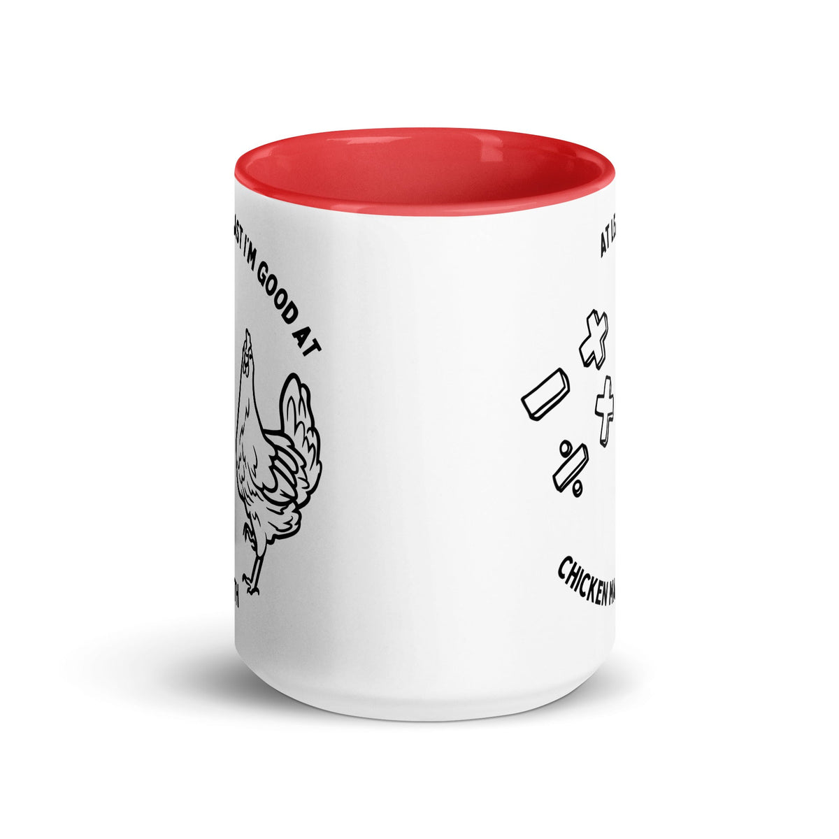 Chicken Math Colored Mug - Cluck It All Farms