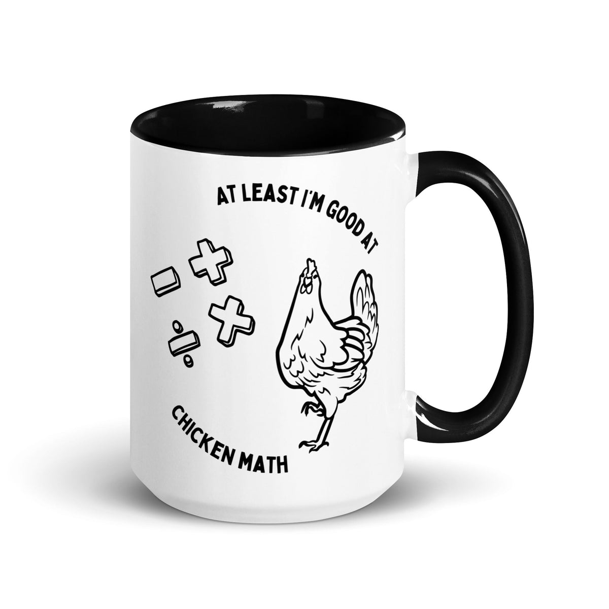 Chicken Math Colored Mug - Cluck It All Farms