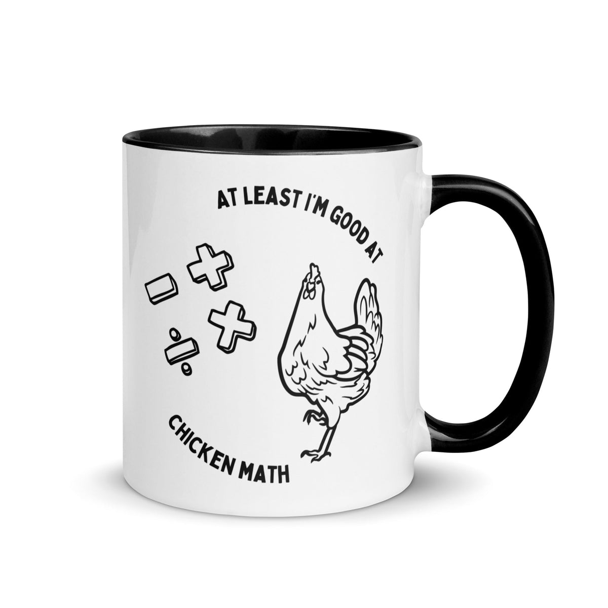 Chicken Math Colored Mug - Cluck It All Farms