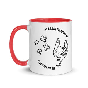 Chicken Math Colored Mug - Cluck It All Farms