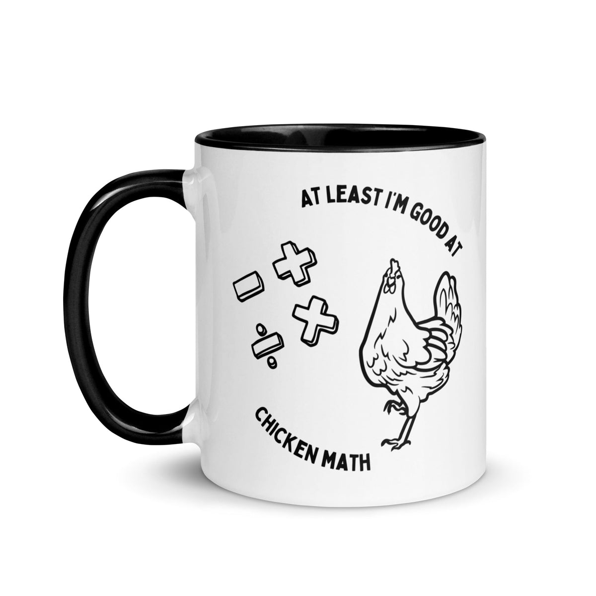 Chicken Math Colored Mug - Cluck It All Farms