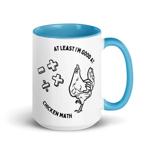 Chicken Math Colored Mug - Cluck It All Farms