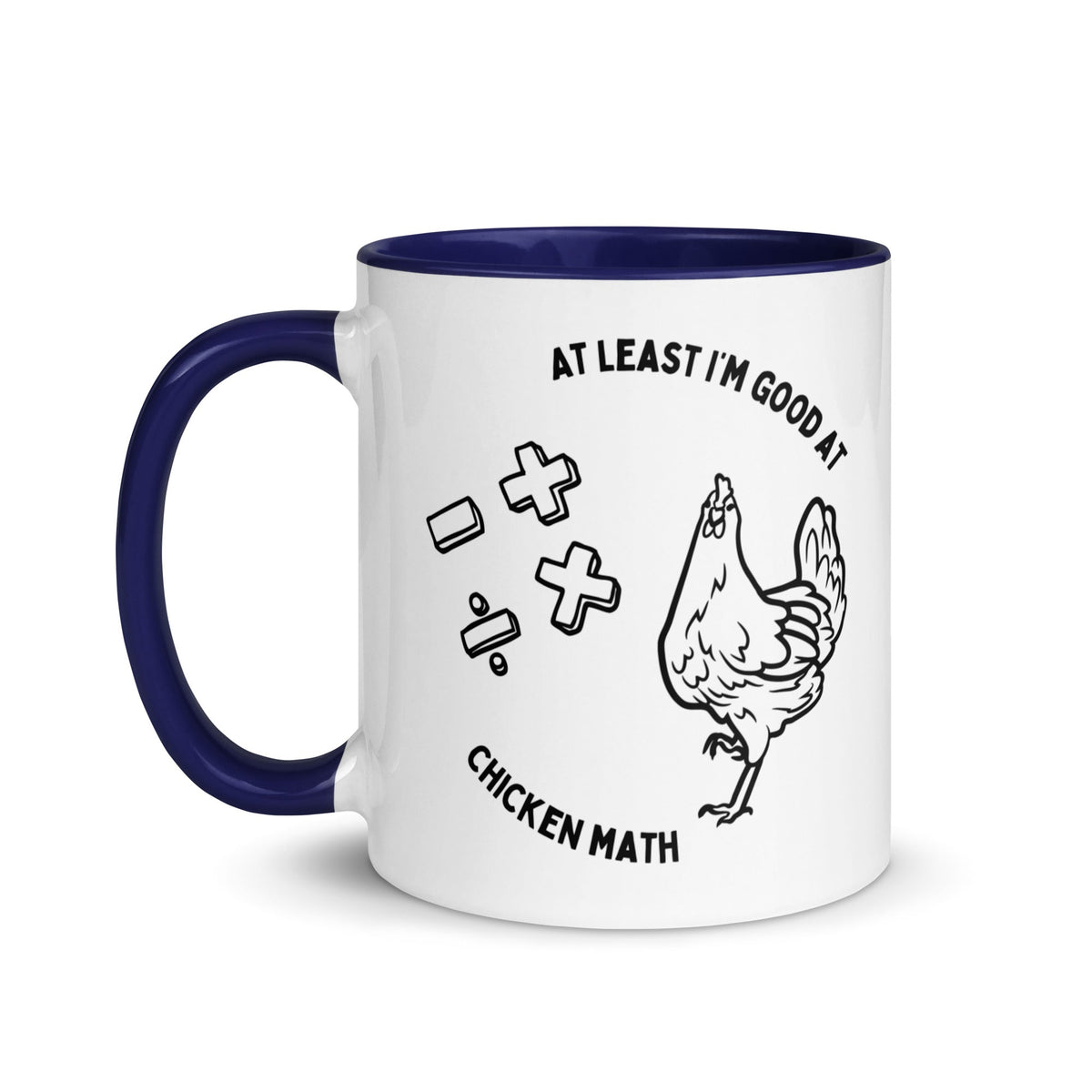 Chicken Math Colored Mug - Cluck It All Farms