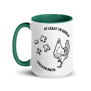 Chicken Math Colored Mug - Cluck It All Farms