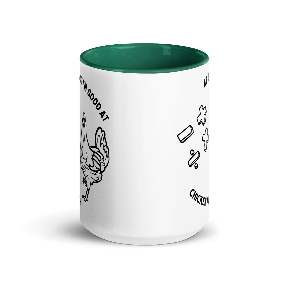 Chicken Math Colored Mug - Cluck It All Farms
