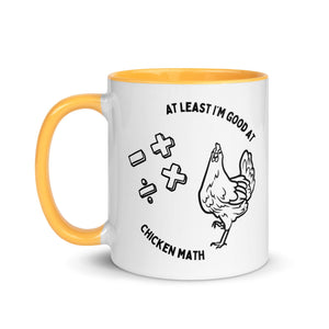 Chicken Math Colored Mug - Cluck It All Farms