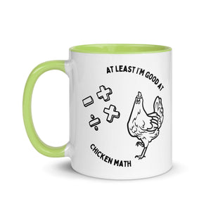 Chicken Math Colored Mug - Cluck It All Farms