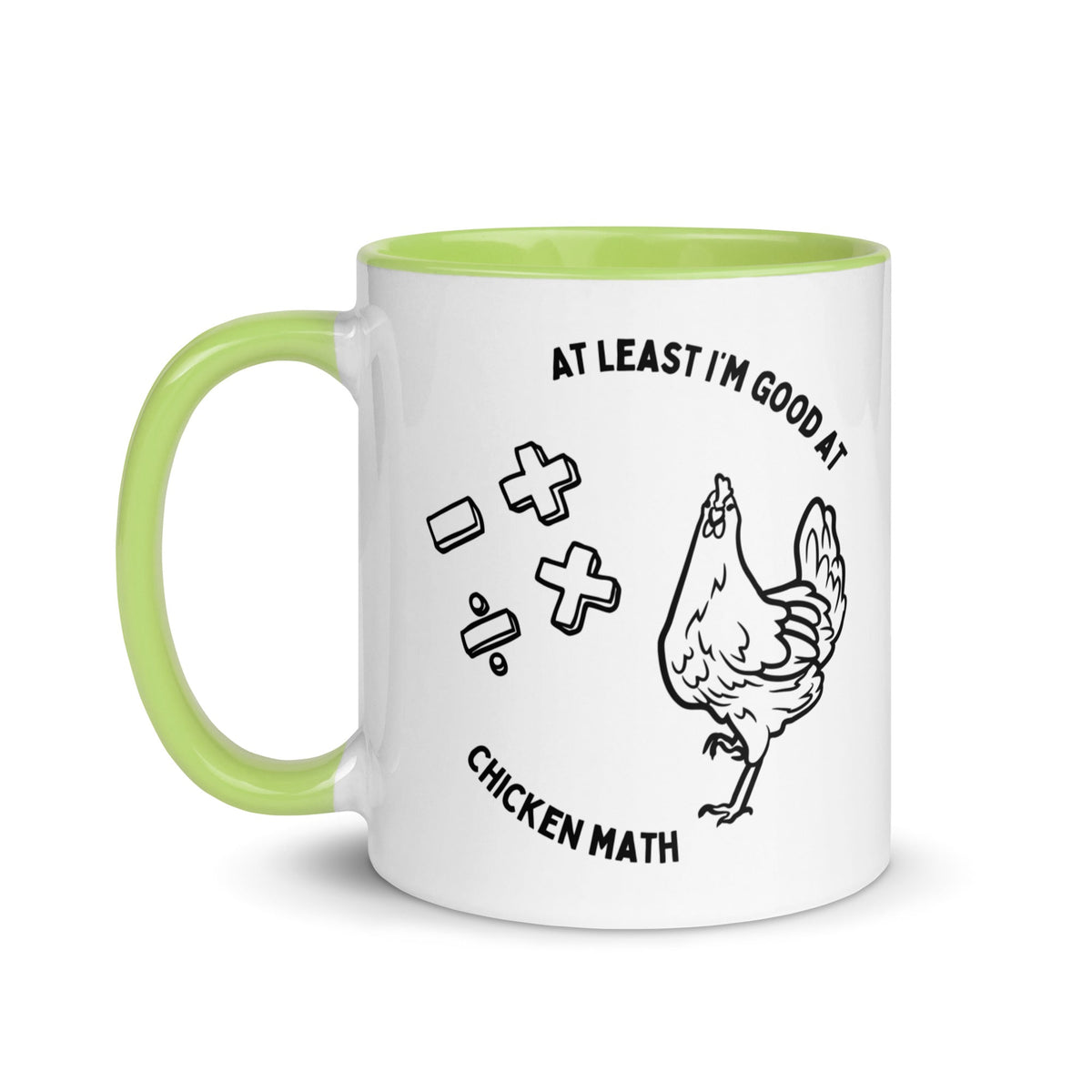 Chicken Math Colored Mug - Cluck It All Farms