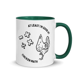 Chicken Math Colored Mug - Cluck It All Farms