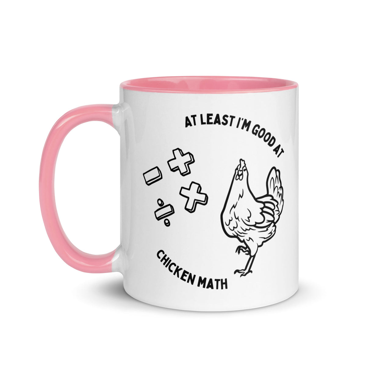 Chicken Math Colored Mug - Cluck It All Farms