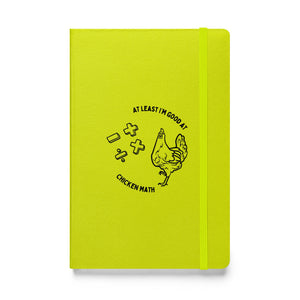 Chicken Math Hardcover Bound Notebook - Cluck It All Farms
