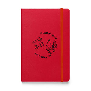 Chicken Math Hardcover Bound Notebook - Cluck It All Farms