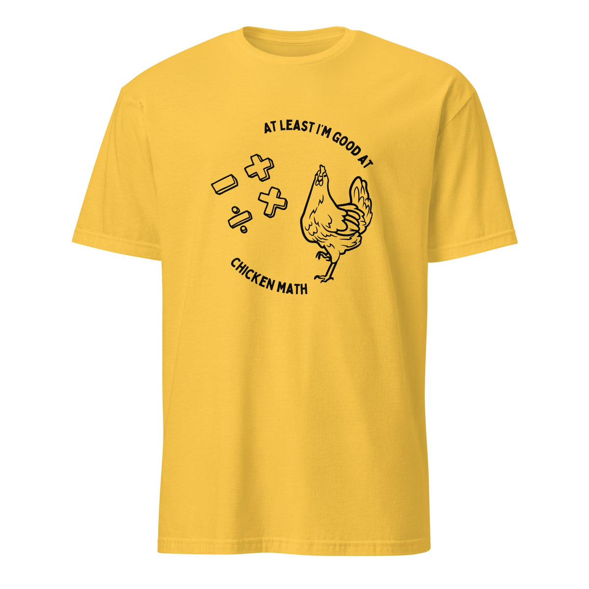 Chicken Math Short-Sleeve Unisex T-Shirt - Cluck It All Farms