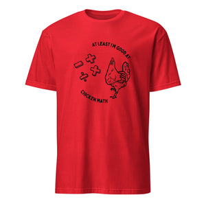 Chicken Math Short-Sleeve Unisex T-Shirt - Cluck It All Farms