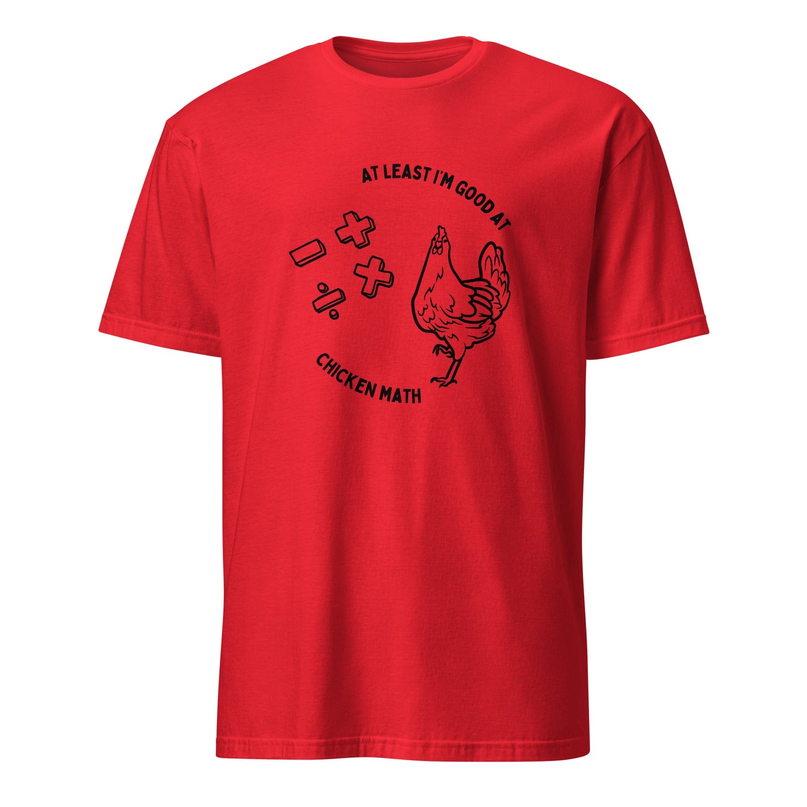 Chicken Math Short-Sleeve Unisex T-Shirt - Cluck It All Farms