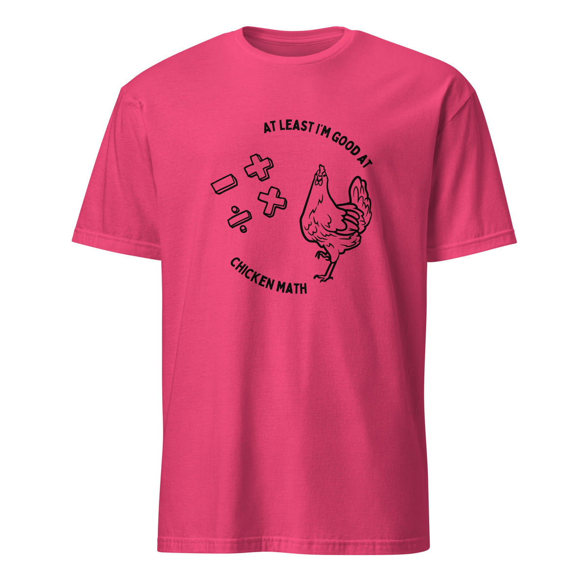 Chicken Math Short-Sleeve Unisex T-Shirt - Cluck It All Farms