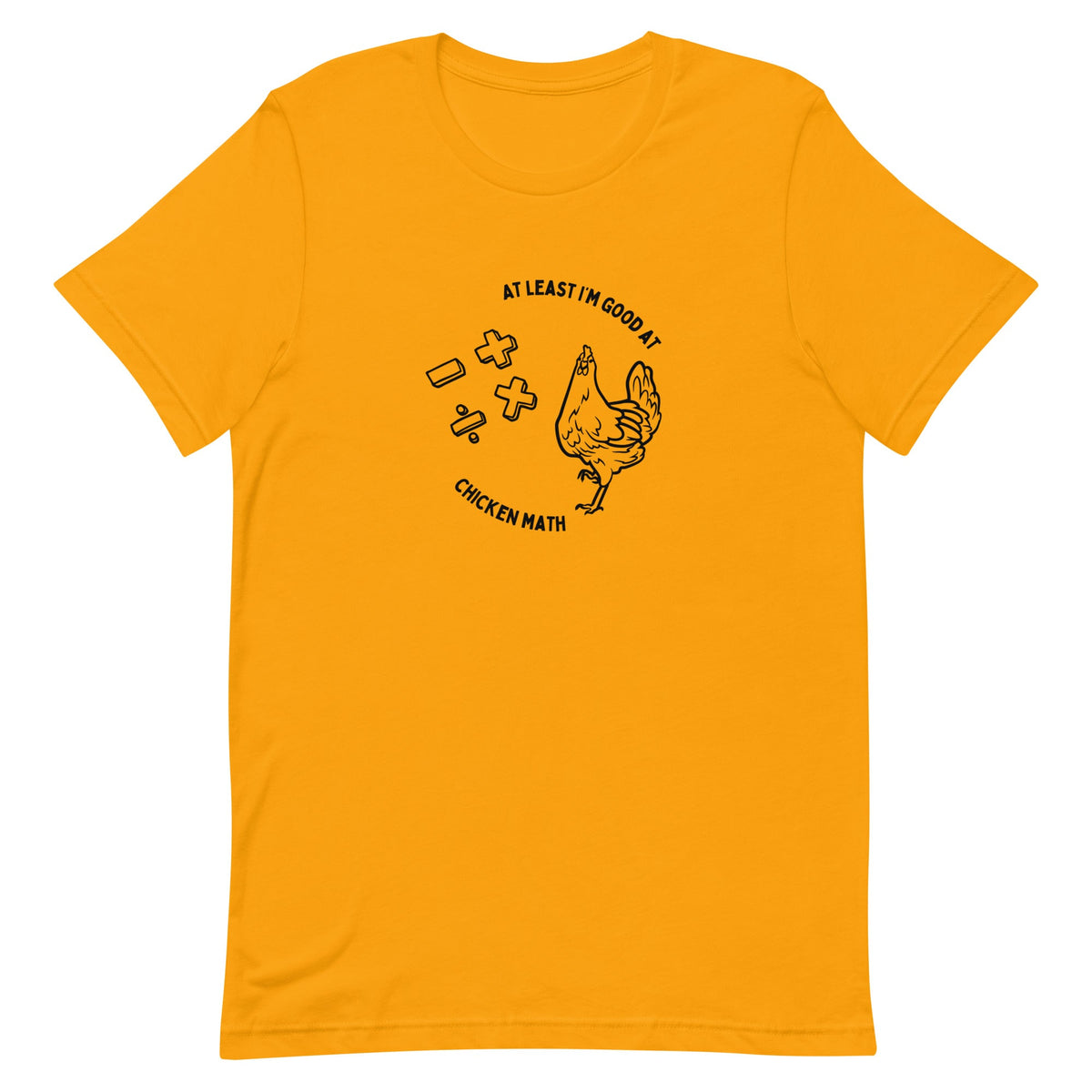 Chicken Math Unisex T-Shirt - Cluck It All Farms