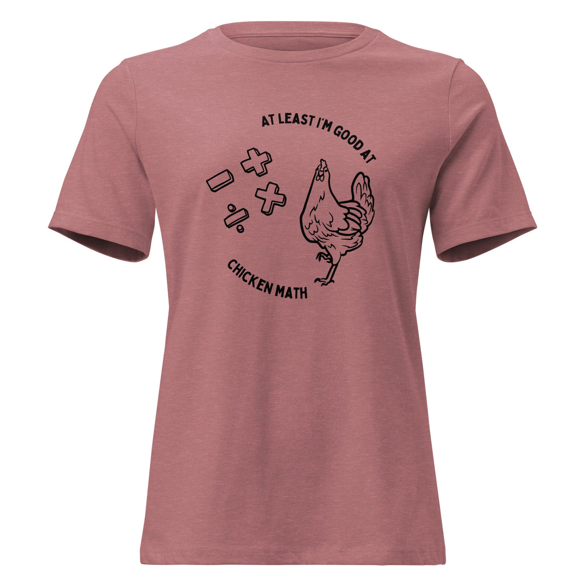 Chicken Math Women's Relaxed T-Shirt - Cluck It All Farms