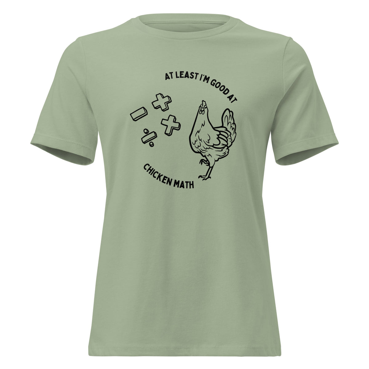 Chicken Math Women's Relaxed T-Shirt - Cluck It All Farms