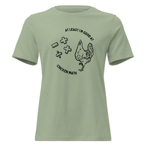 Chicken Math Women's Relaxed T-Shirt - Cluck It All Farms