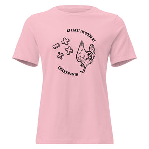 Chicken Math Women's Relaxed T-Shirt - Cluck It All Farms