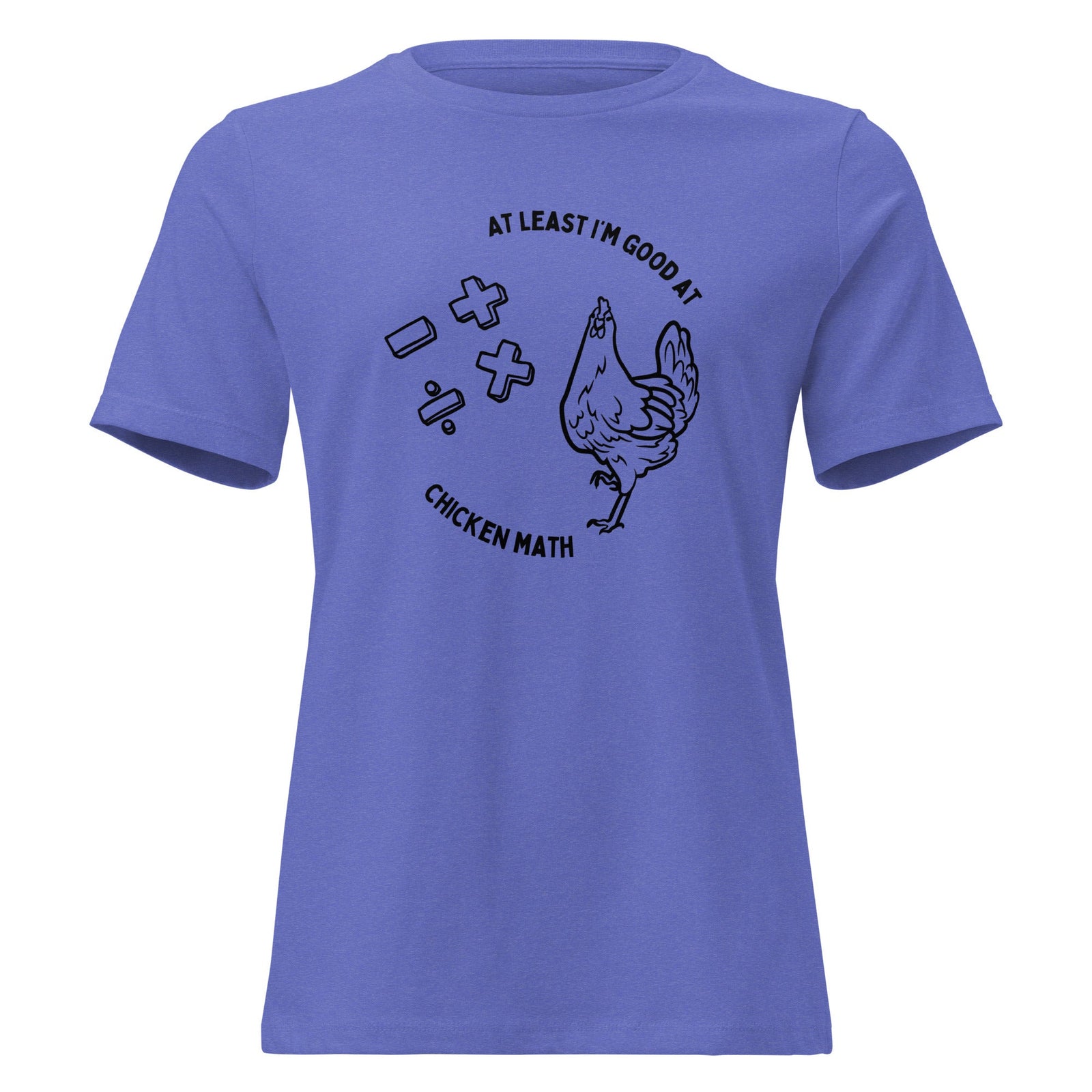 Chicken Math Women's Relaxed T-Shirt - Cluck It All Farms