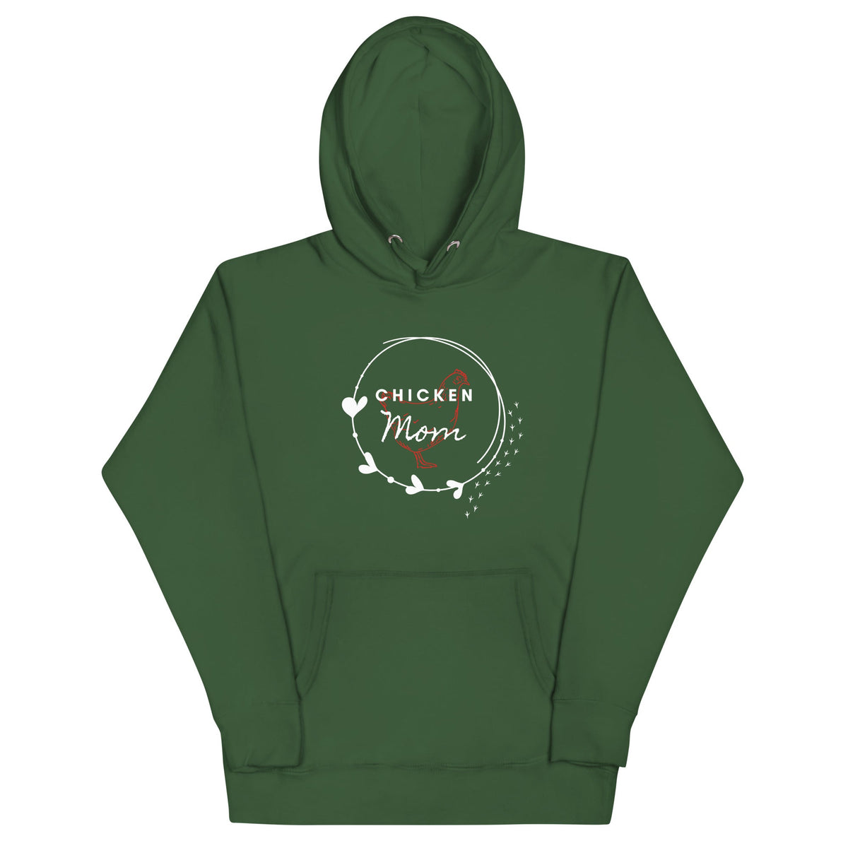 Chicken Mom Unisex Hoodie - Cluck It All Farms