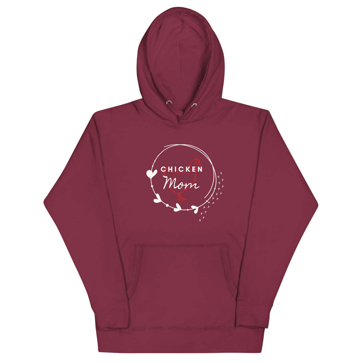 Chicken Mom Unisex Hoodie - Cluck It All Farms