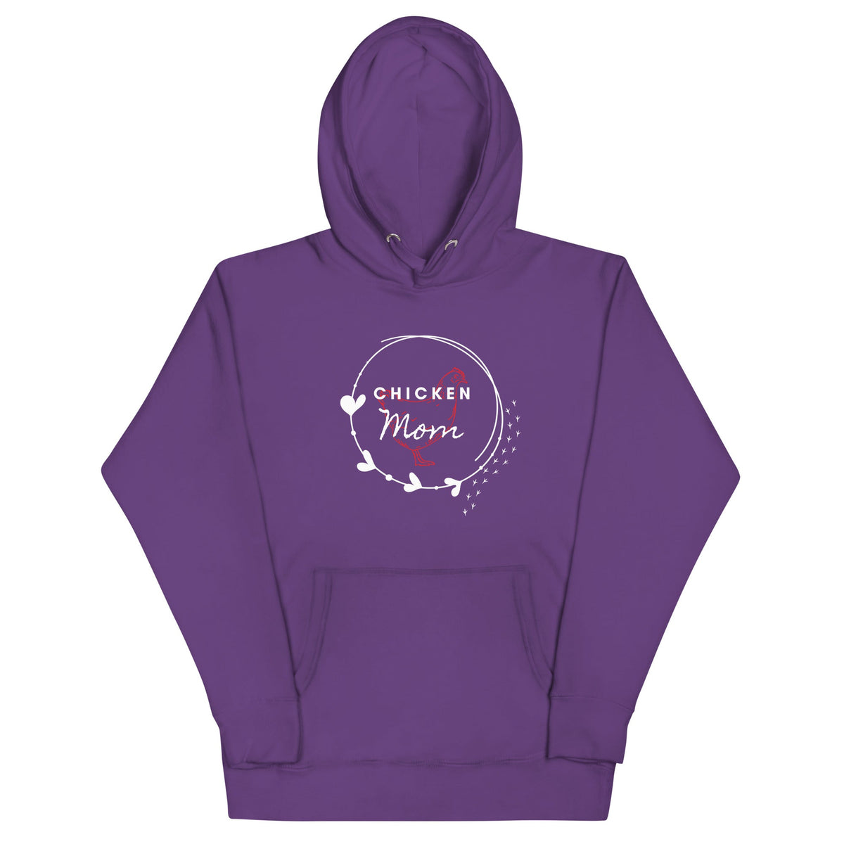 Chicken Mom Unisex Hoodie - Cluck It All Farms