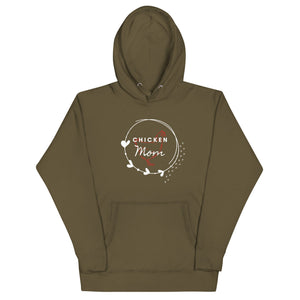 Chicken Mom Unisex Hoodie - Cluck It All Farms