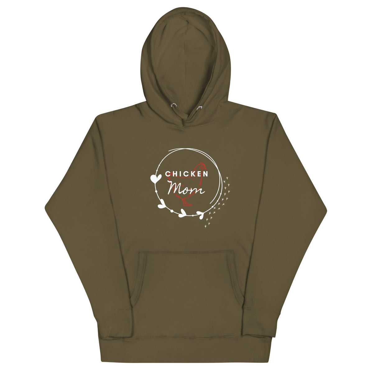 Chicken Mom Unisex Hoodie - Cluck It All Farms