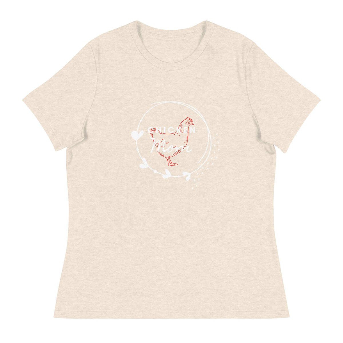 Chicken Mom Women&#39;s Relaxed T-Shirt - Cluck It All Farms