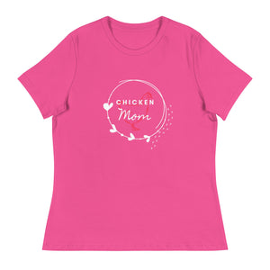 Chicken Mom Women's Relaxed T-Shirt - Cluck It All Farms