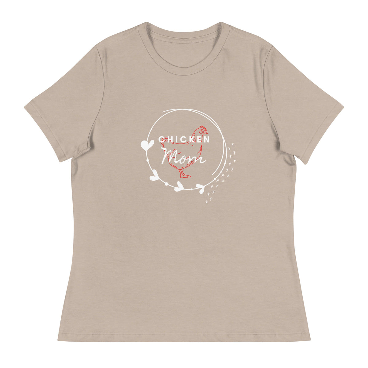Chicken Mom Women&#39;s Relaxed T-Shirt - Cluck It All Farms