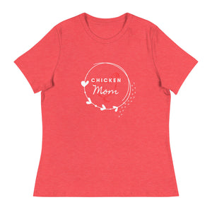 Chicken Mom Women's Relaxed T-Shirt - Cluck It All Farms