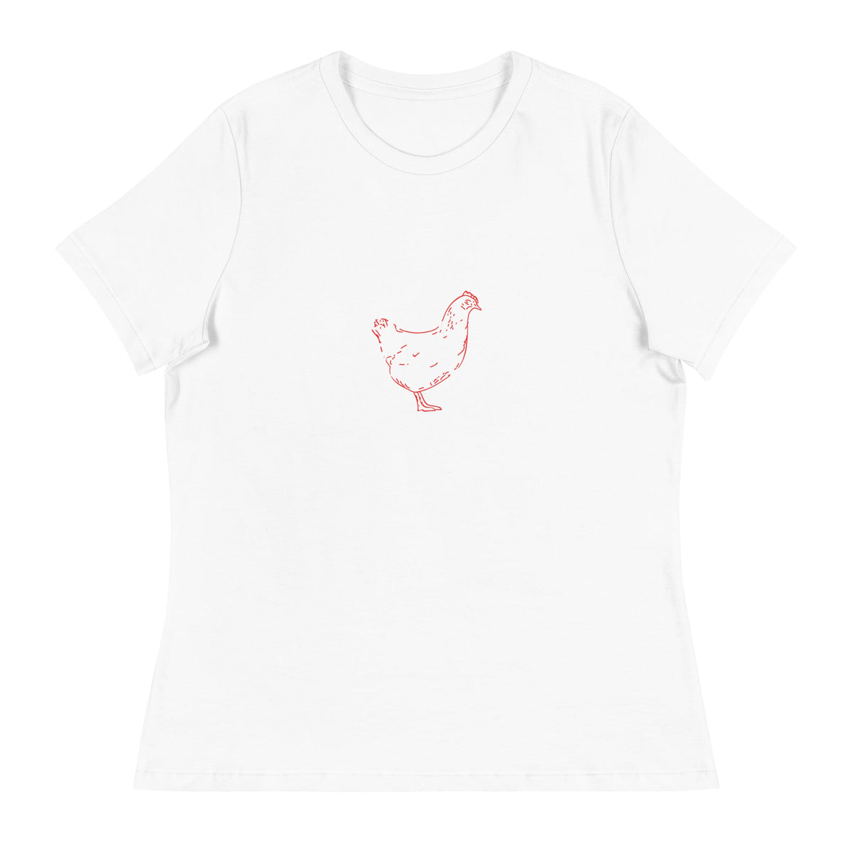 Chicken Mom Women&#39;s Relaxed T-Shirt - Cluck It All Farms
