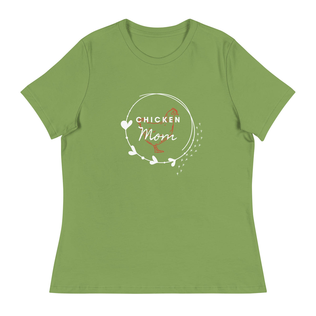 Chicken Mom Women's Relaxed T-Shirt - Cluck It All Farms