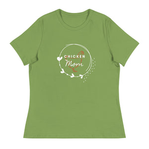 Chicken Mom Women's Relaxed T-Shirt - Cluck It All Farms
